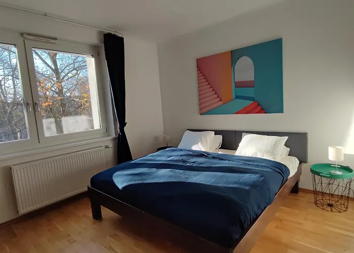 Sonnige Mit Parkblick Nahe Schoenbrunn Apartment *